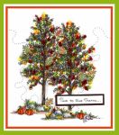 Fall Leafy Tree Card